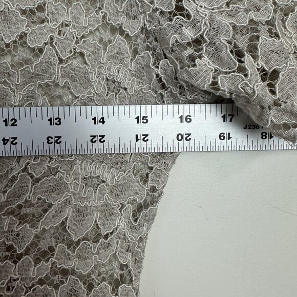 Y2K Lace Button Up Top Womens S Sheer Whimsigoth Fairy Cottage Western Country - Picture 8 of 10